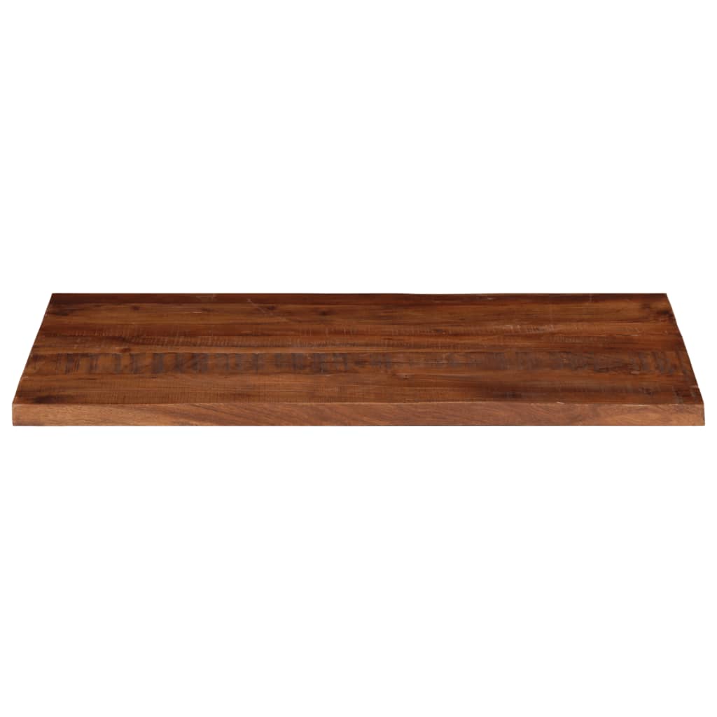 Tischplatte 120x70x2,5 cm Rechteckig Altholz Massiv