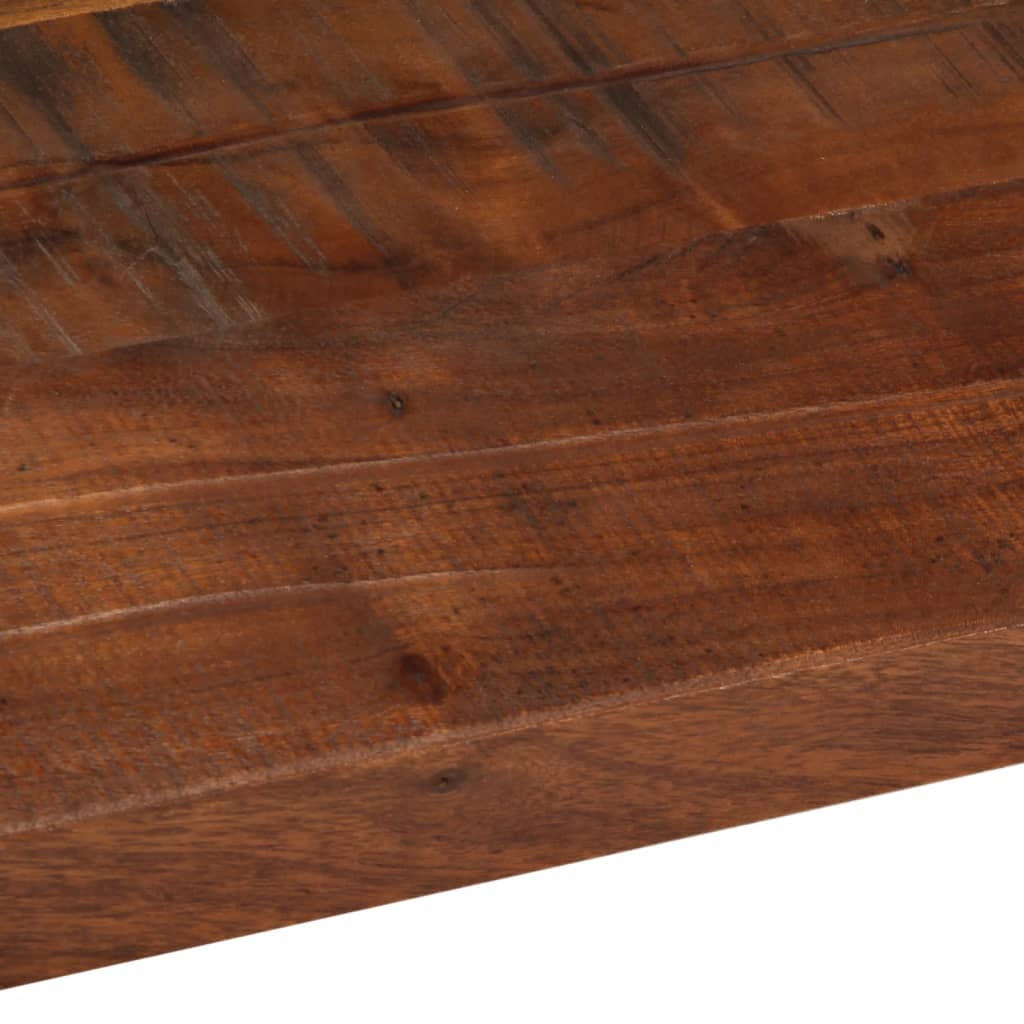Tischplatte 120x70x2,5 cm Rechteckig Altholz Massiv