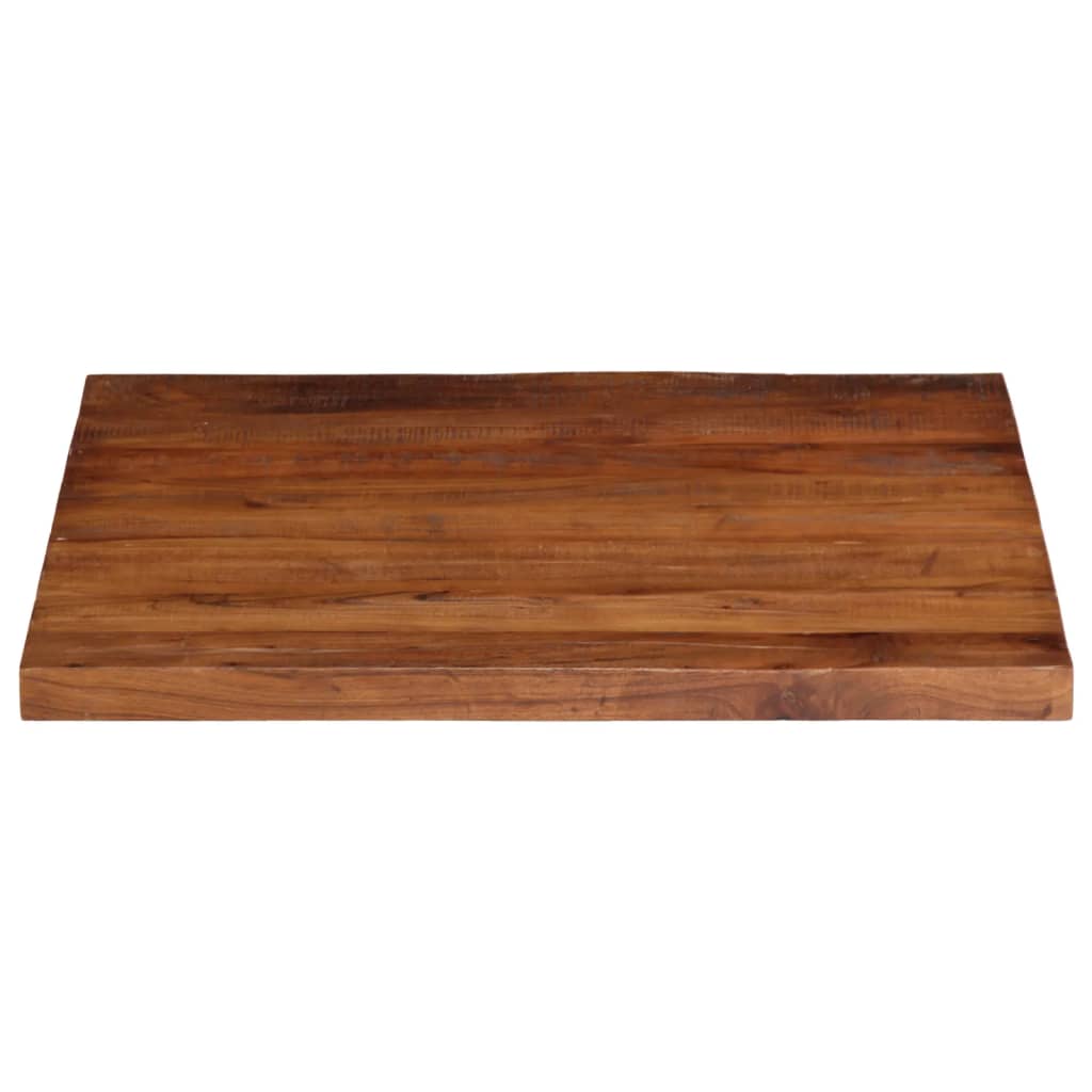 Tischplatte 80x80x2,5 cm Quadratisch Altholz Massiv