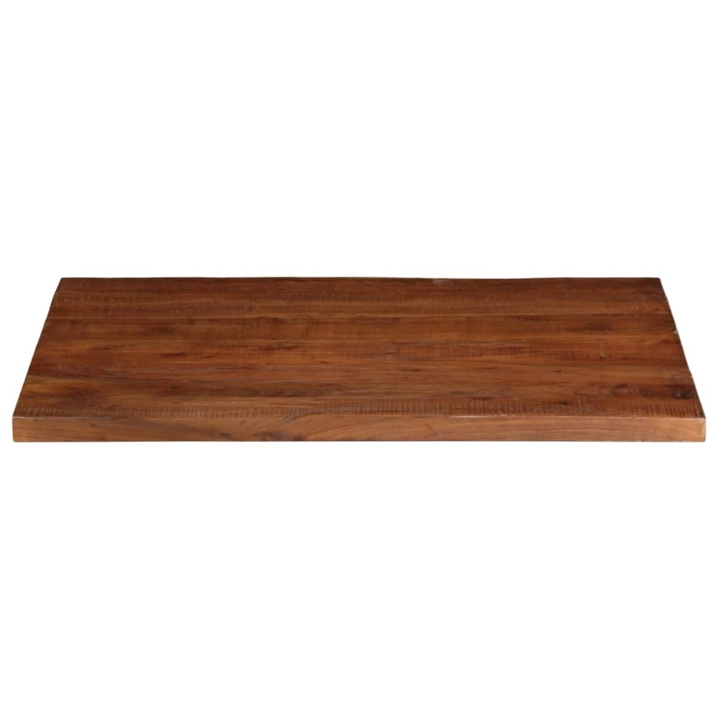Tischplatte 90x80x2,5 cm Rechteckig Altholz Massiv