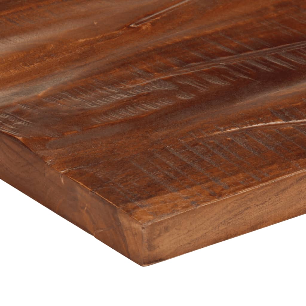 Tischplatte 90x80x2,5 cm Rechteckig Altholz Massiv