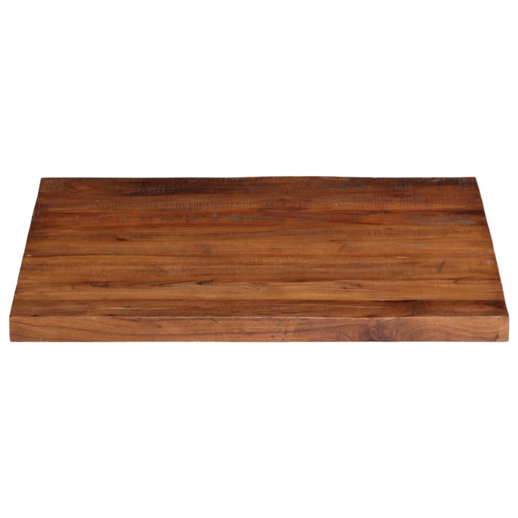 Tischplatte 90x90x2,5 cm Quadratisch Altholz Massiv