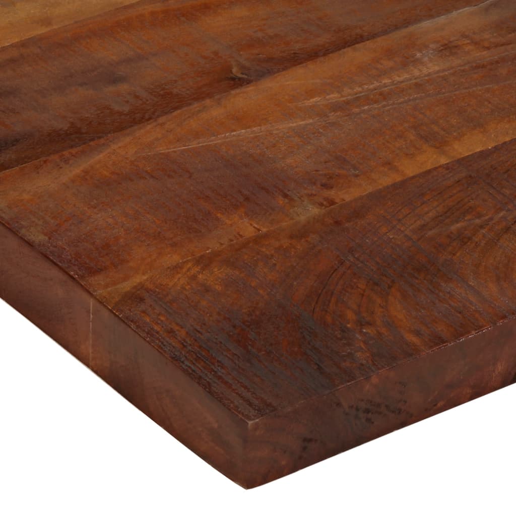 Tischplatte 90x90x2,5 cm Quadratisch Altholz Massiv