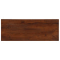 Tischplatte 70x20x3,8 cm Rechteckig Altholz Massiv