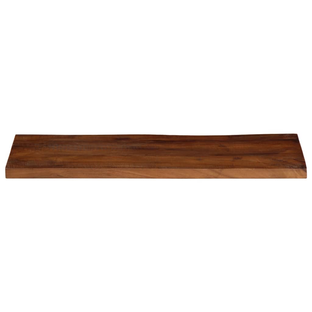 Tischplatte 80x20x3,8 cm Rechteckig Altholz Massiv