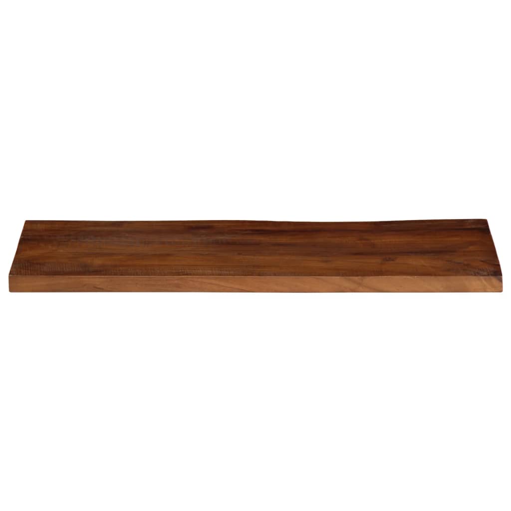 Tischplatte 90x20x3,8 cm Rechteckig Altholz Massiv