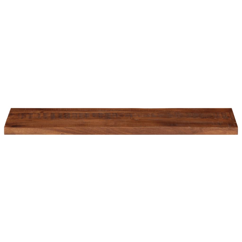 Tischplatte 100x20x3,8 cm Rechteckig Altholz Massiv