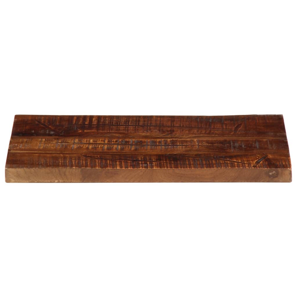Tischplatte 60x30x3,8 cm Rechteckig Altholz Massiv