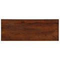 Tischplatte 70x30x3,8 cm Rechteckig Altholz Massiv