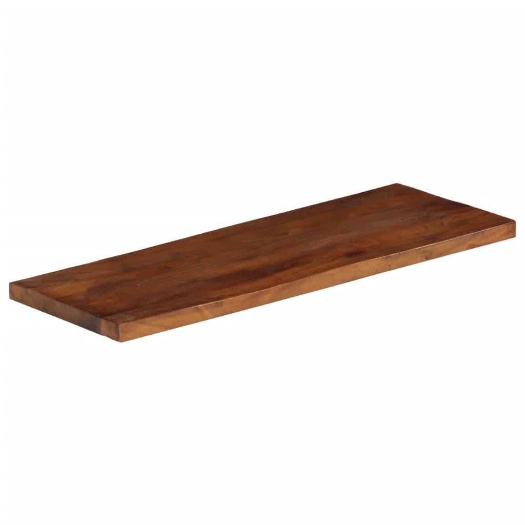 Tischplatte 70x30x3,8 cm Rechteckig Altholz Massiv