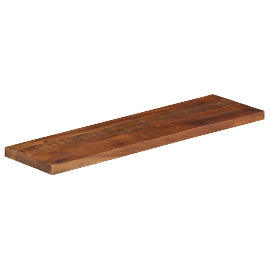 Tischplatte 110x30x3,8 cm Rechteckig Altholz Massiv