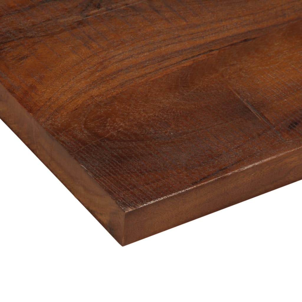 Tischplatte 90x40x3,8 cm Rechteckig Altholz Massiv