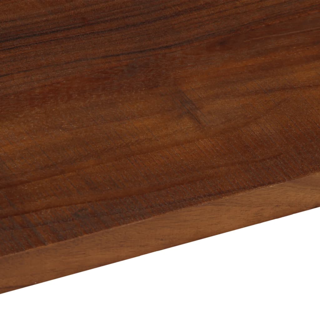 Tischplatte 90x40x3,8 cm Rechteckig Altholz Massiv