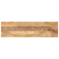 Tischplatte 120x40x2,5 cm Rechteckig Massivholz Mango