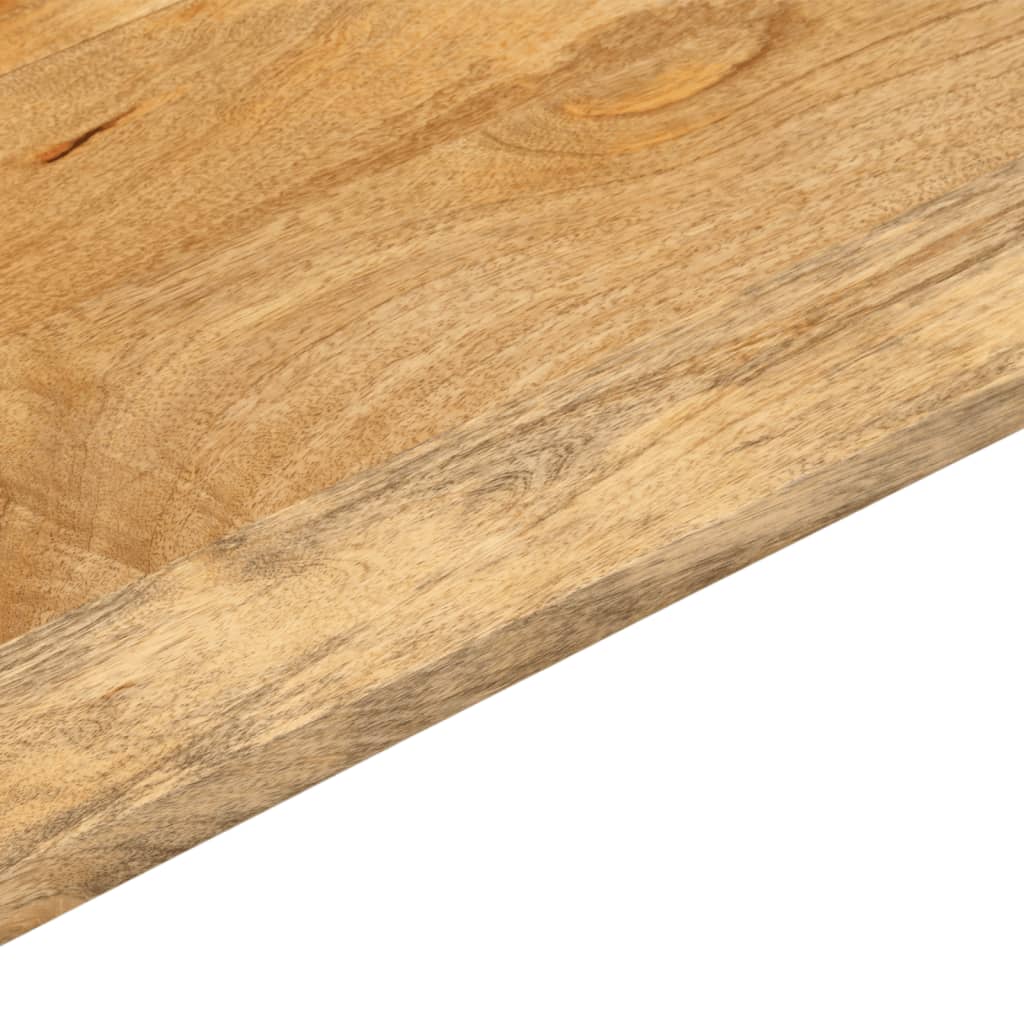 Tischplatte 120x40x2,5 cm Rechteckig Massivholz Mango