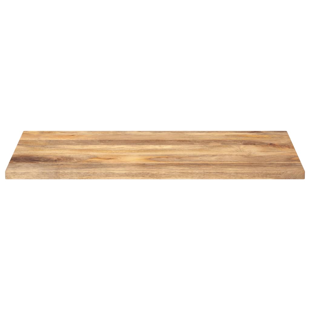 Tischplatte 110x50x2,5 cm Rechteckig Massivholz Mango