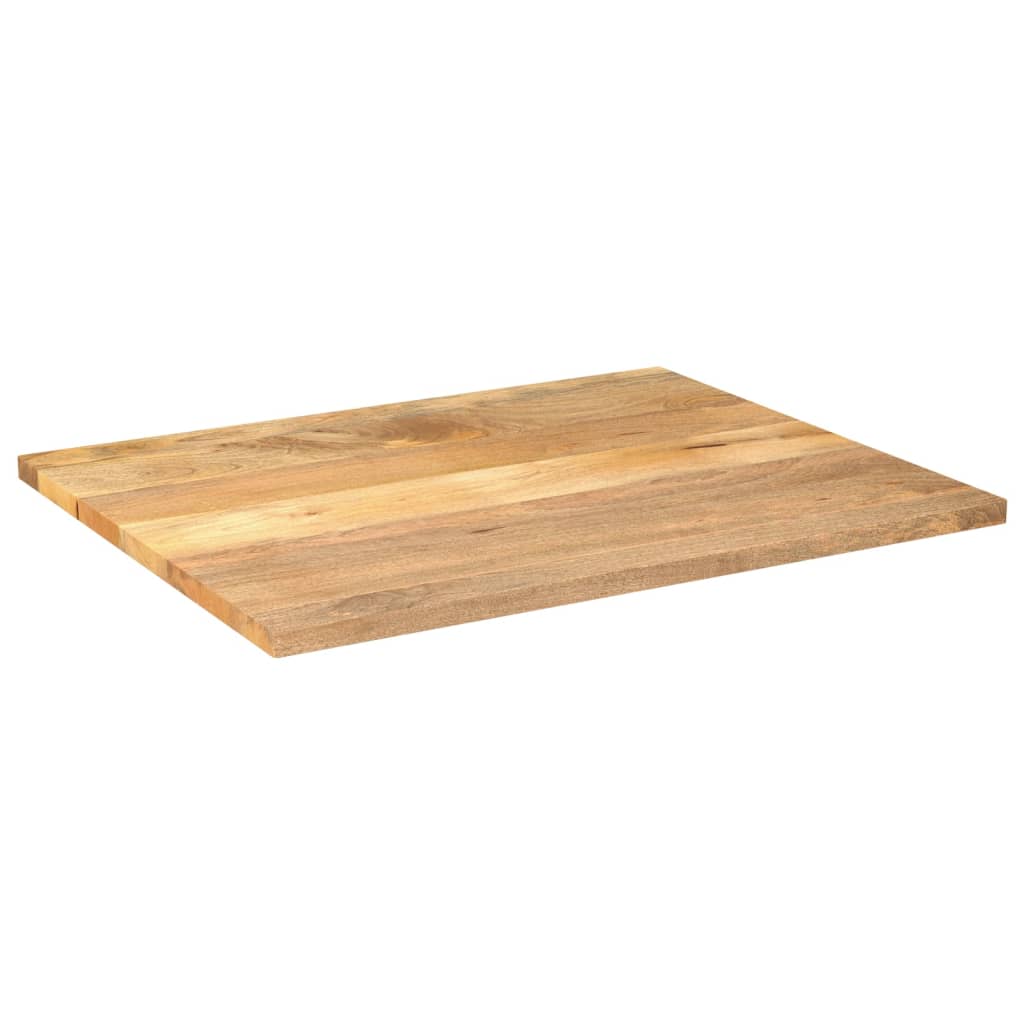 Tischplatte 90x80x2,5 cm Rechteckig Massivholz Mango