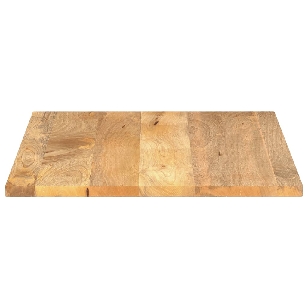 Tischplatte 100x80x2,5 cm Rechteckig Massivholz Mango
