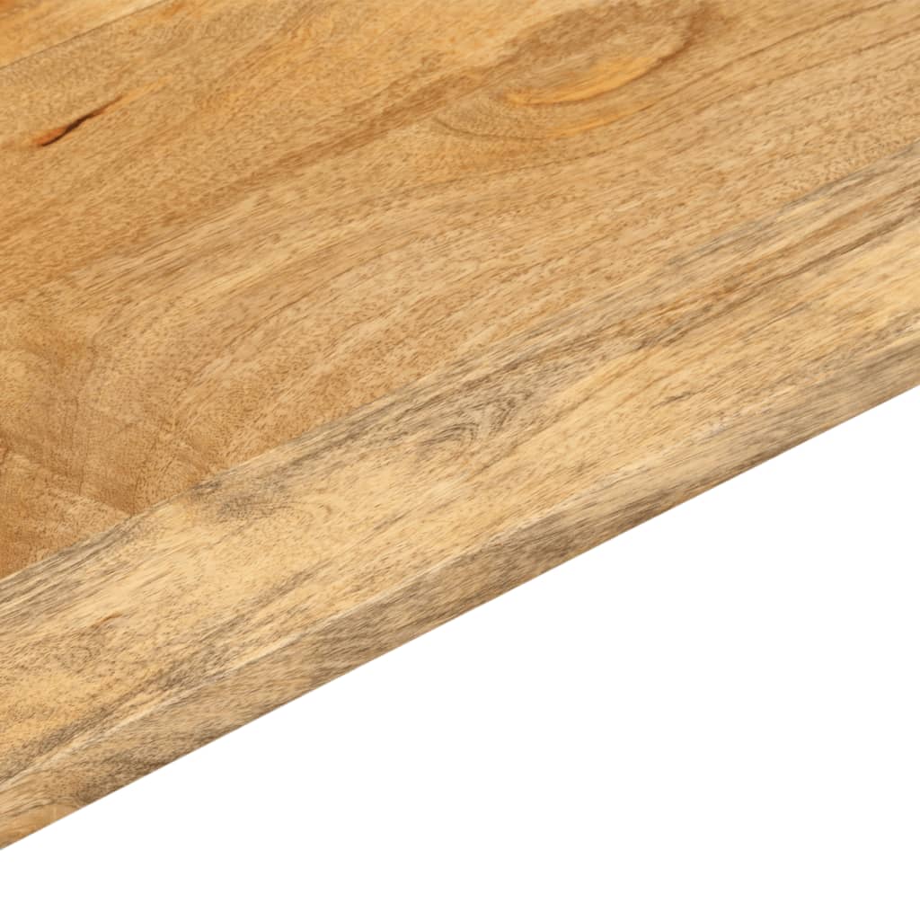 Tischplatte 140x40x3,8 cm Rechteckig Massivholz Mango
