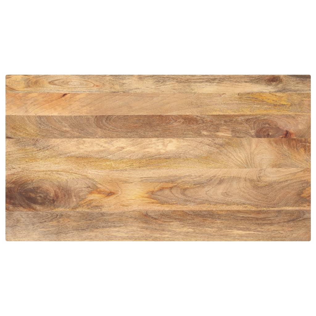 Tischplatte 120x50x3,8 cm Rechteckig Massivholz Mango