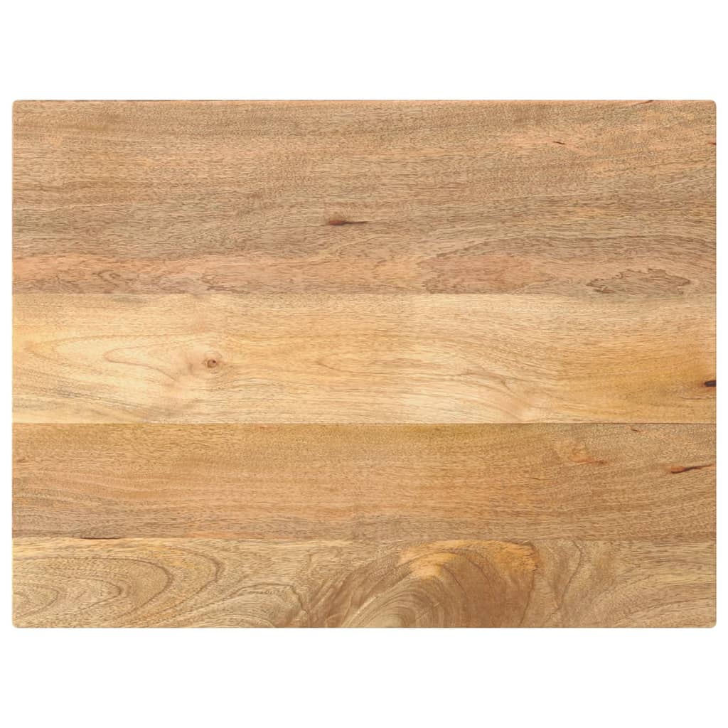 Tischplatte 80x60x3,8 cm Rechteckig Massivholz Mango