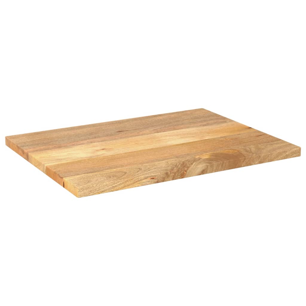 Tischplatte 80x60x3,8 cm Rechteckig Massivholz Mango