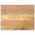 Tischplatte 90x60x3,8 cm Rechteckig Massivholz Mango