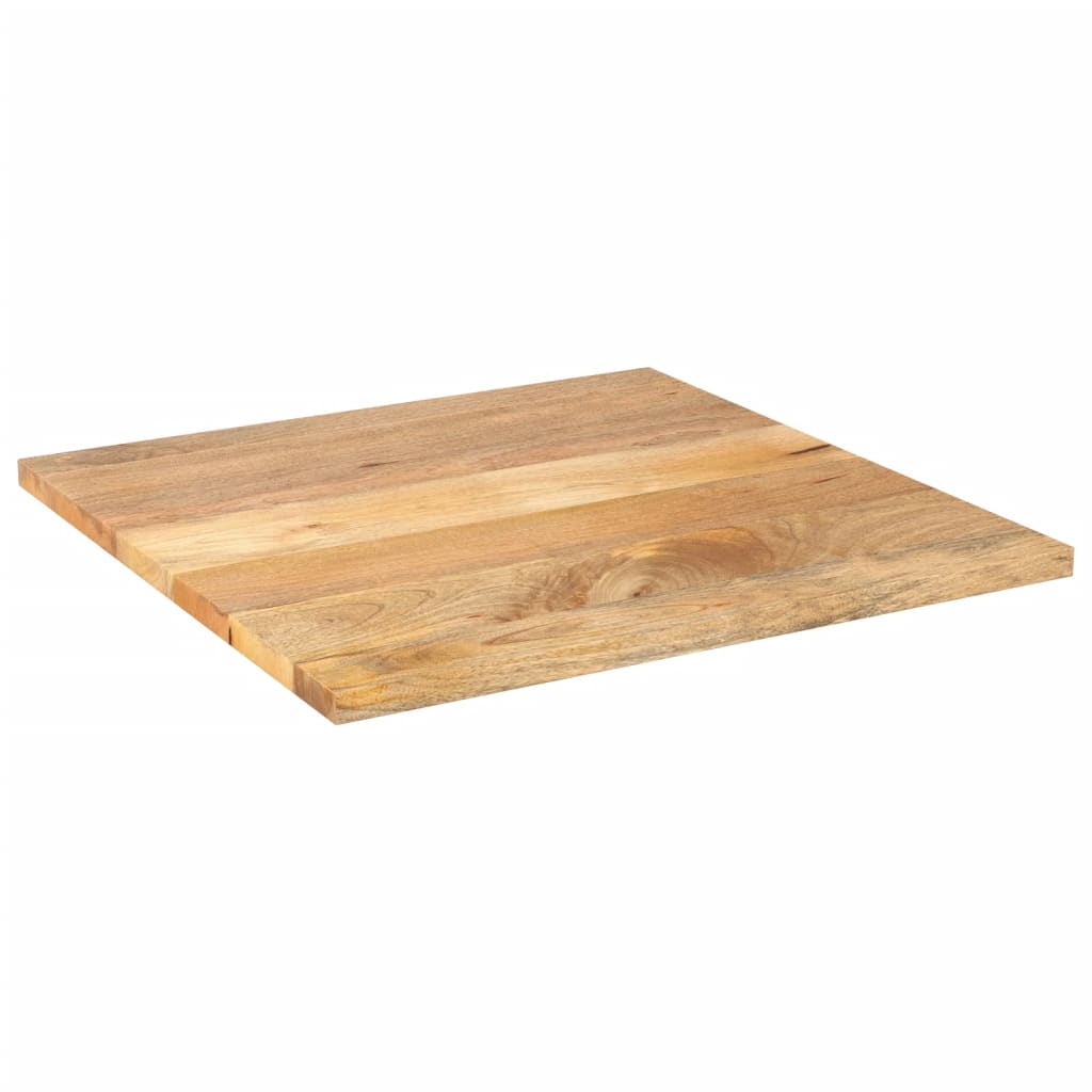 Tischplatte 70x70x3,8 cm Quadratisch Massivholz Mango
