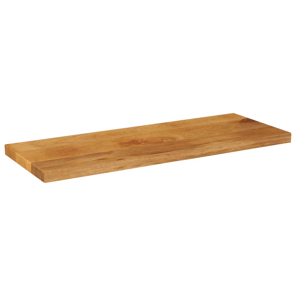 Tischplatte 90x40x2,5 cm Rechteckig Massivholz Mango