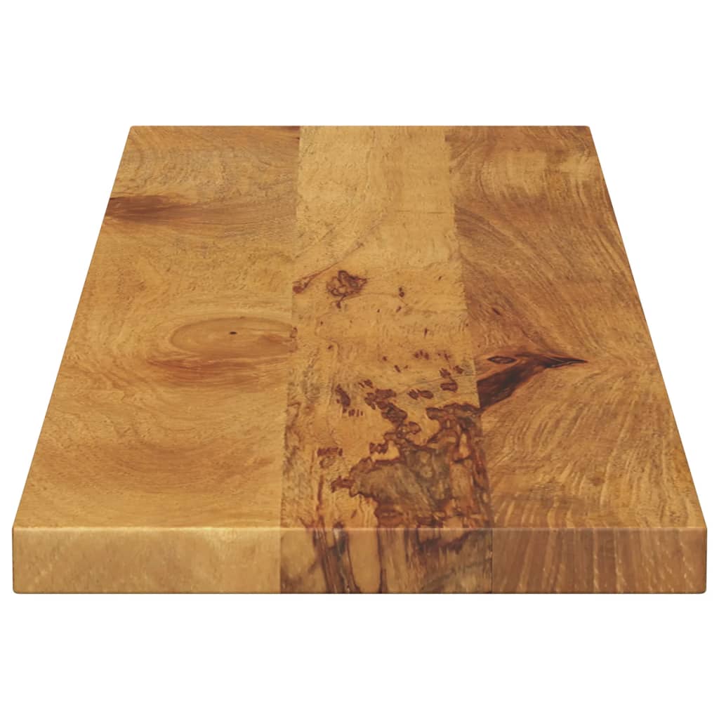 Tischplatte 100x40x2,5 cm Rechteckig Massivholz Mango