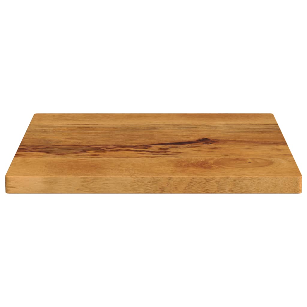 Tischplatte 50x50x2,5 cm Quadratisch Massivholz Mango