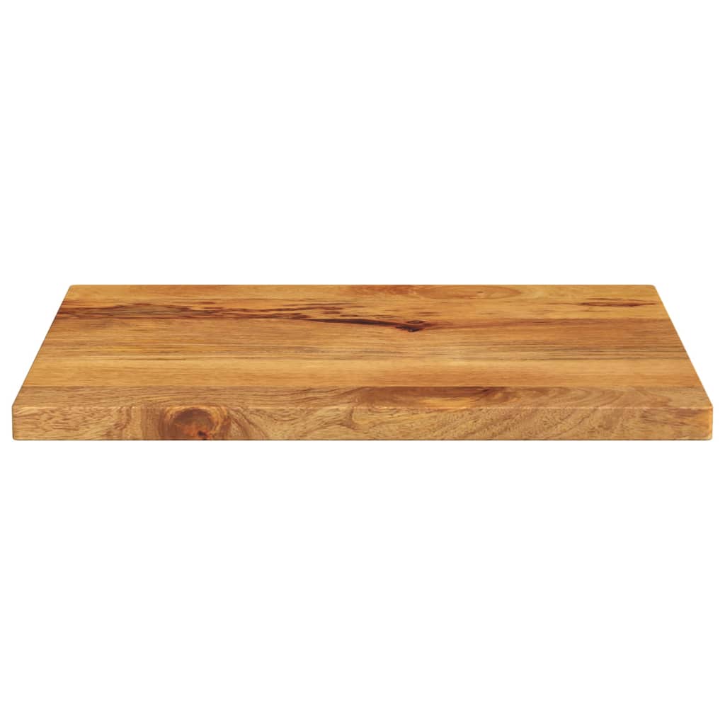 Tischplatte 60x50x2,5 cm Rechteckig Massivholz Mango