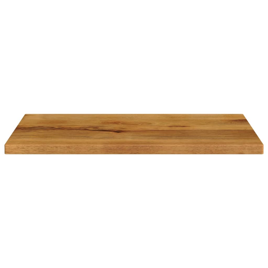 Tischplatte 80x50x2,5 cm Rechteckig Massivholz Mango