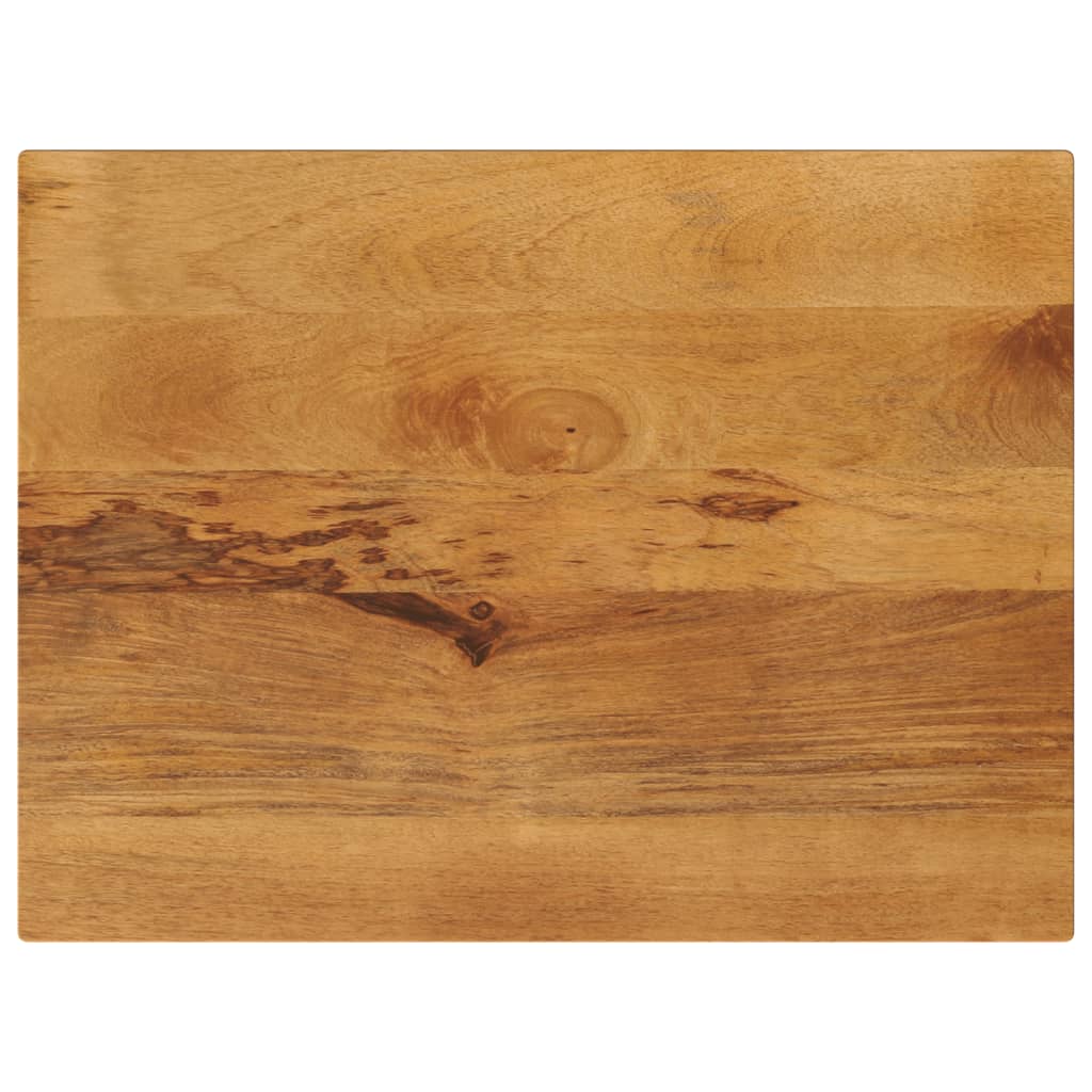 Tischplatte 90x50x2,5 cm Rechteckig Massivholz Mango
