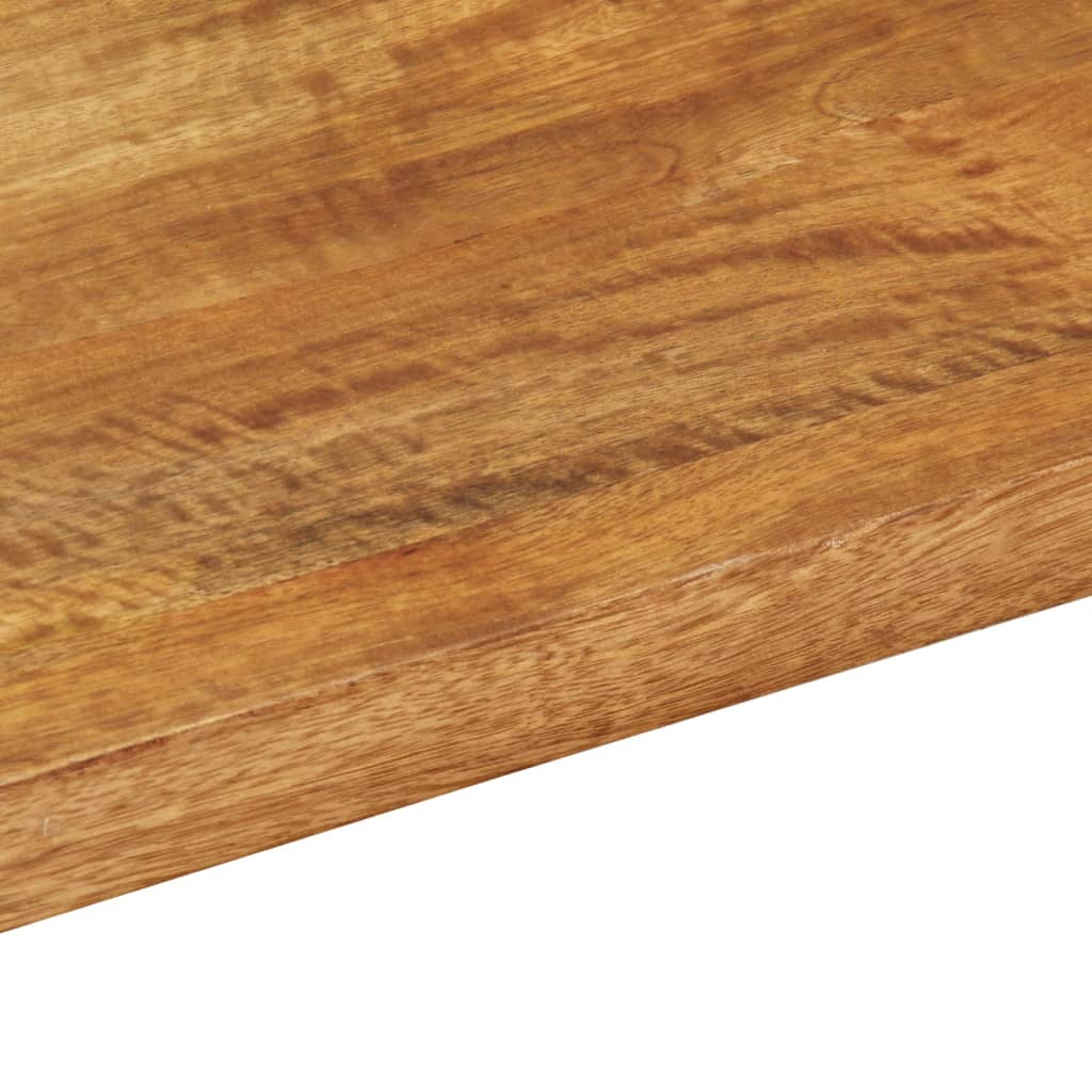 Tischplatte 90x50x2,5 cm Rechteckig Massivholz Mango