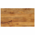 Tischplatte 100x50x2,5 cm Rechteckig Massivholz Mango