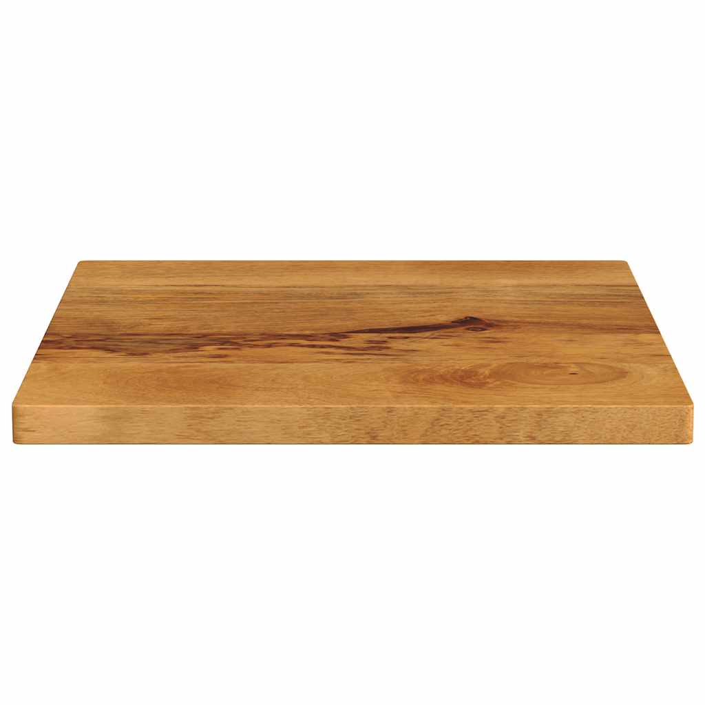 Tischplatte 60x60x2,5 cm Quadratisch Massivholz Mango