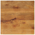 Tischplatte 90x90x2,5 cm Quadratisch Massivholz Mango