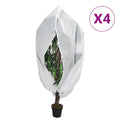 Wintervlies mit Reißverschluss 4 Stk. 70 g/m² 2,36x2 m