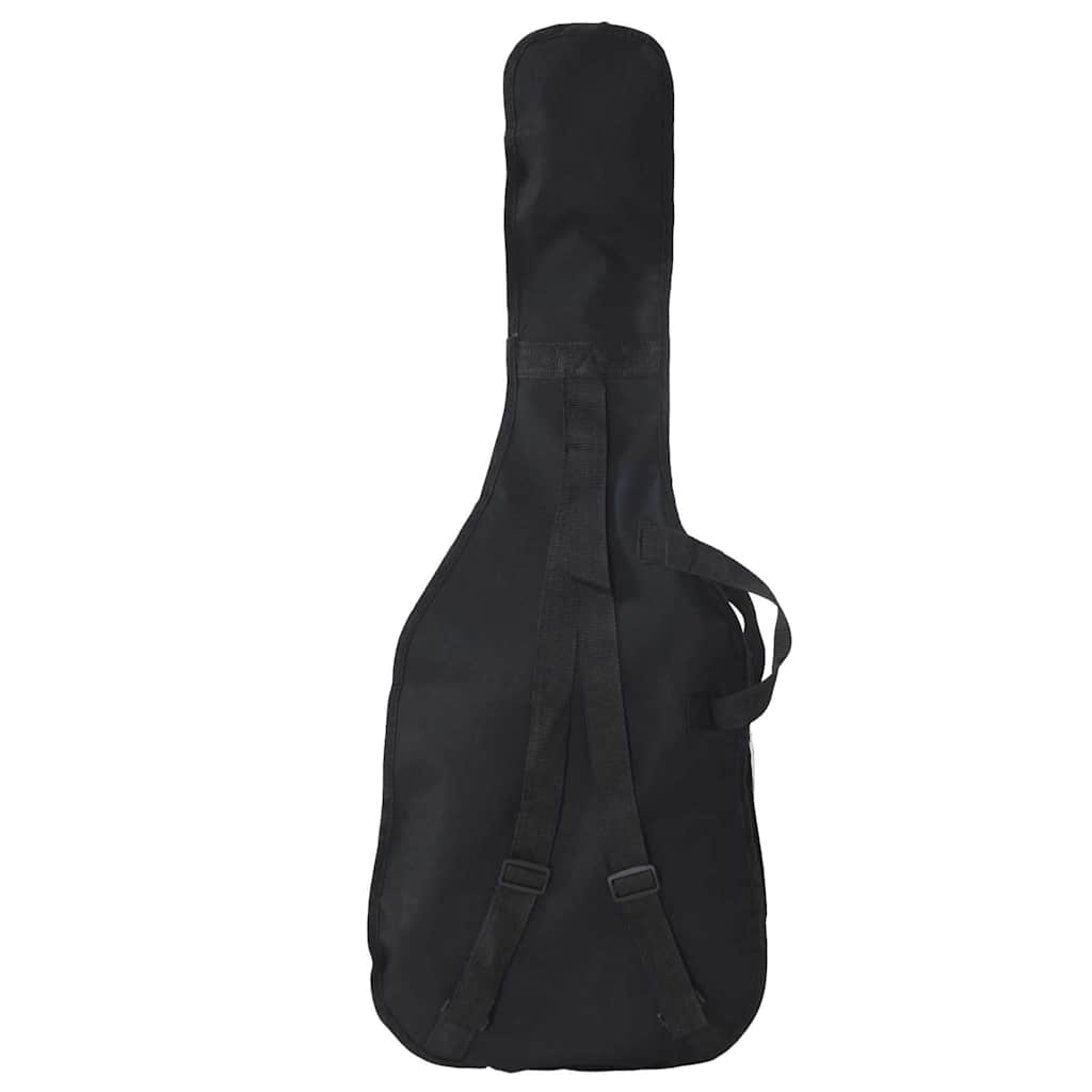 E-Bass für Anfänger mit Tasche Schwarz 4/4 46"