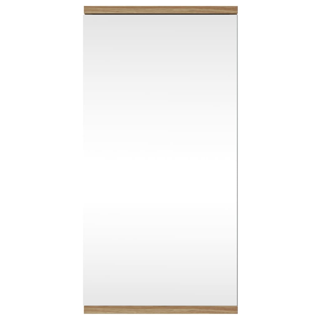 Eck-Spiegelschrank Eichen-Optik 30x24x60 cm