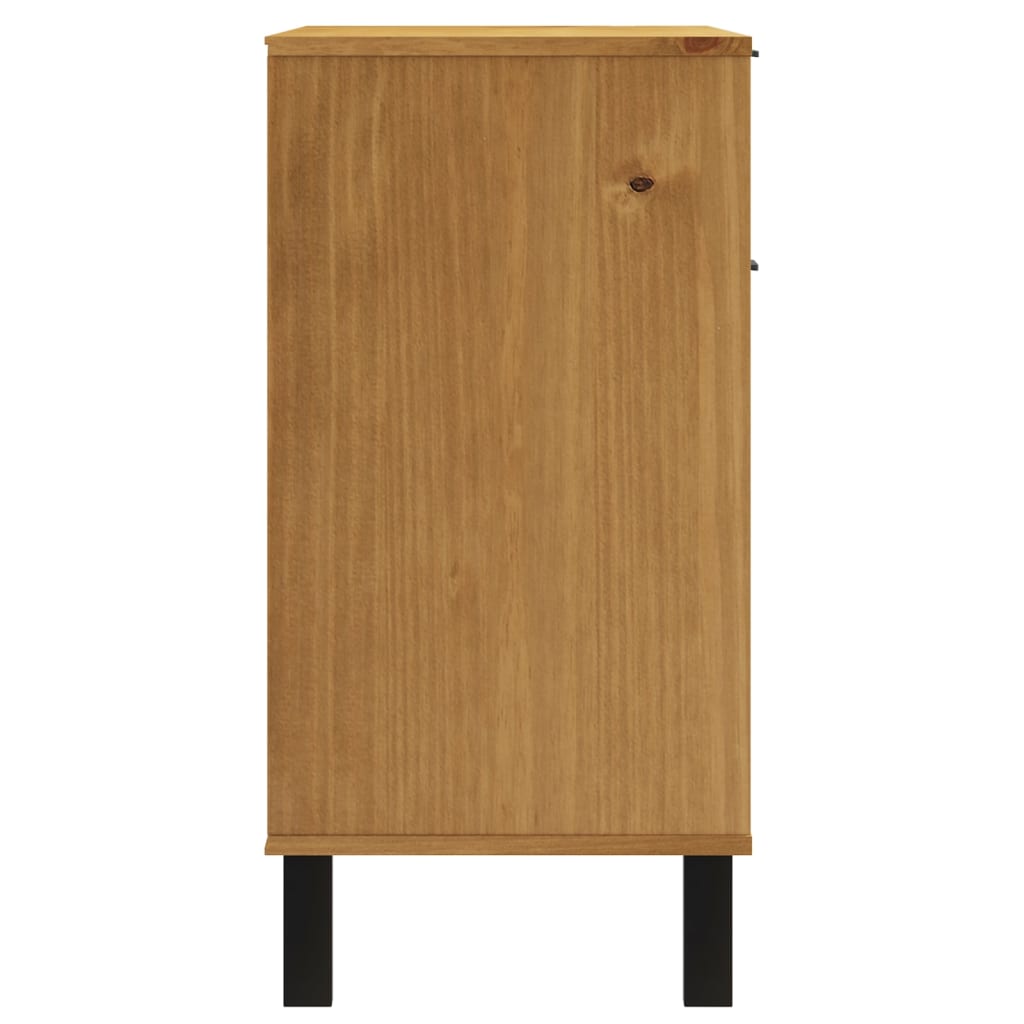 Sideboard FLAM 80x40x80 cm Massivholz Kiefer