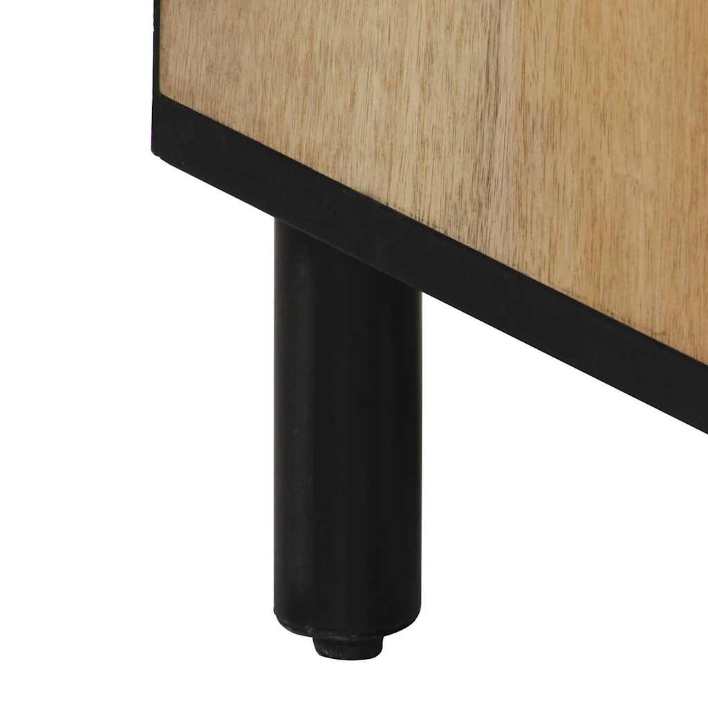 Beistellschrank 40x33x75 cm Massivholz Mango
