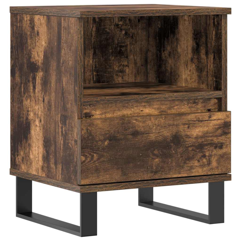 Nachttisch Räuchereiche 40x35x50 cm Holzwerkstoff