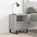 Nachttisch Grau Sonoma 40x35x50 cm Holzwerkstoff