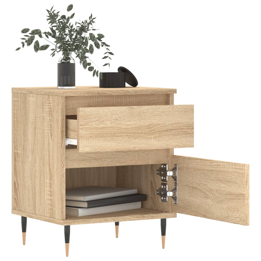 Nachttisch Sonoma-Eiche 40x35x50 cm Holzwerkstoff