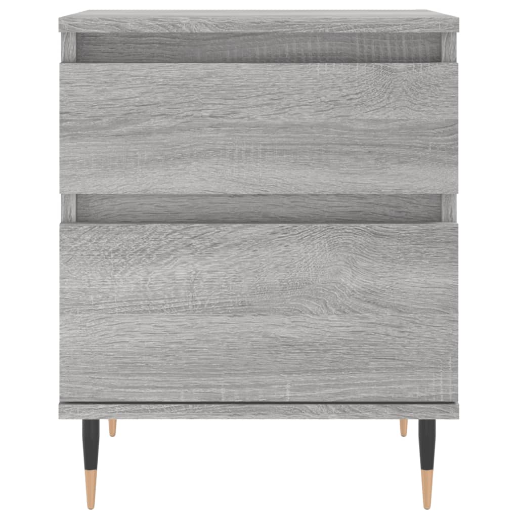 Nachttisch Grau Sonoma 40x35x50 cm Holzwerkstoff