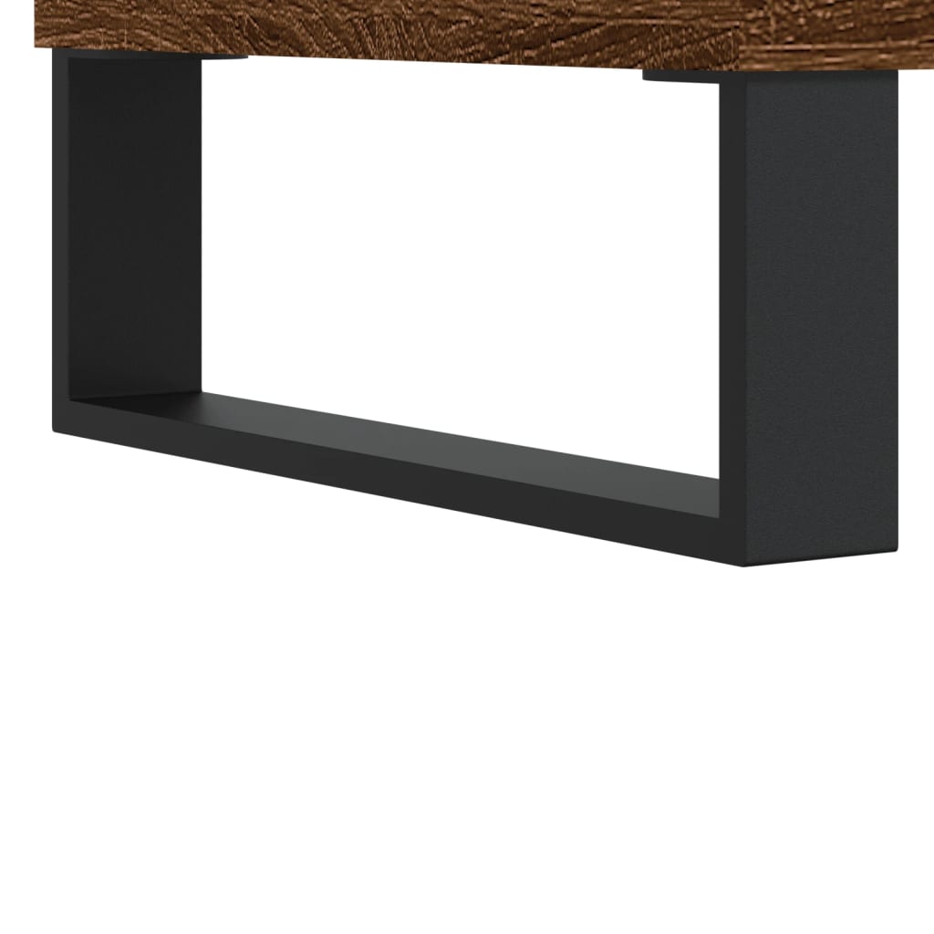 TV-Schrank Braun Eichen-Optik 100x35x55 cm Holzwerkstoff