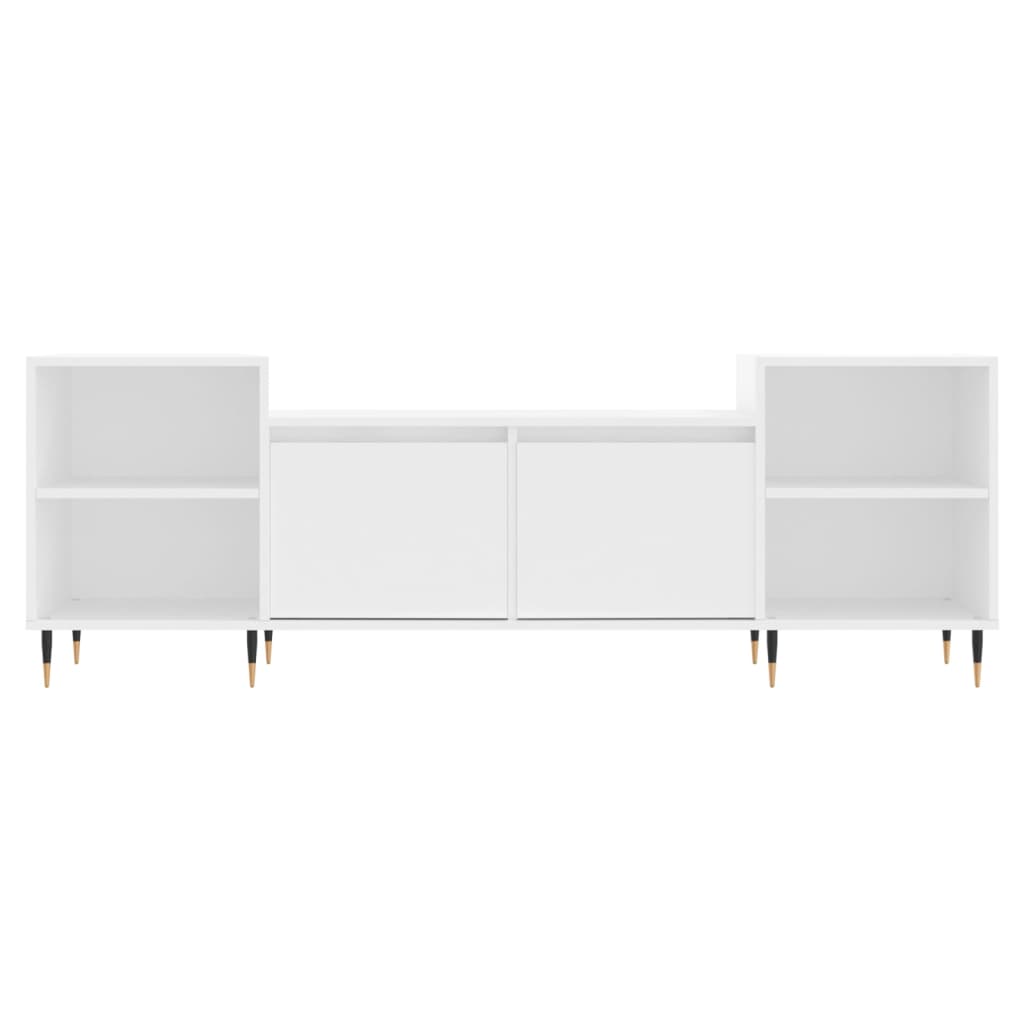 TV-Schrank Weiß 160x35x55 cm Holzwerkstoff