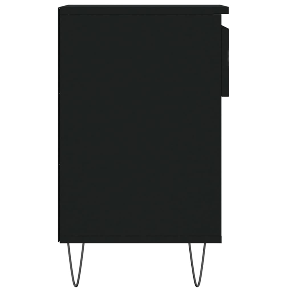 Schuhregal Schwarz 102x36x60 cm Holzwerkstoff
